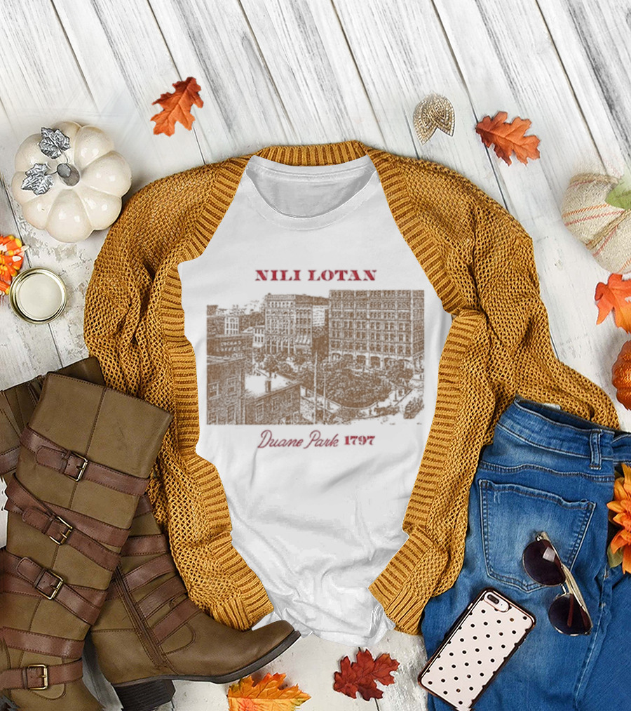 Nili Lotan Duane Park 1797 Architecture Scene T-Shirt