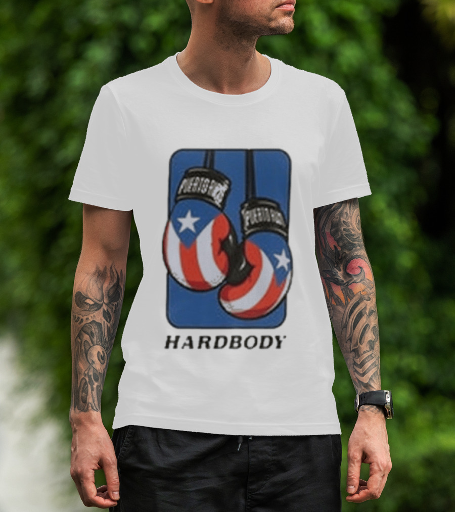 Passportal Hardbody Puerto Rican Boxing Gloves T-Shirt