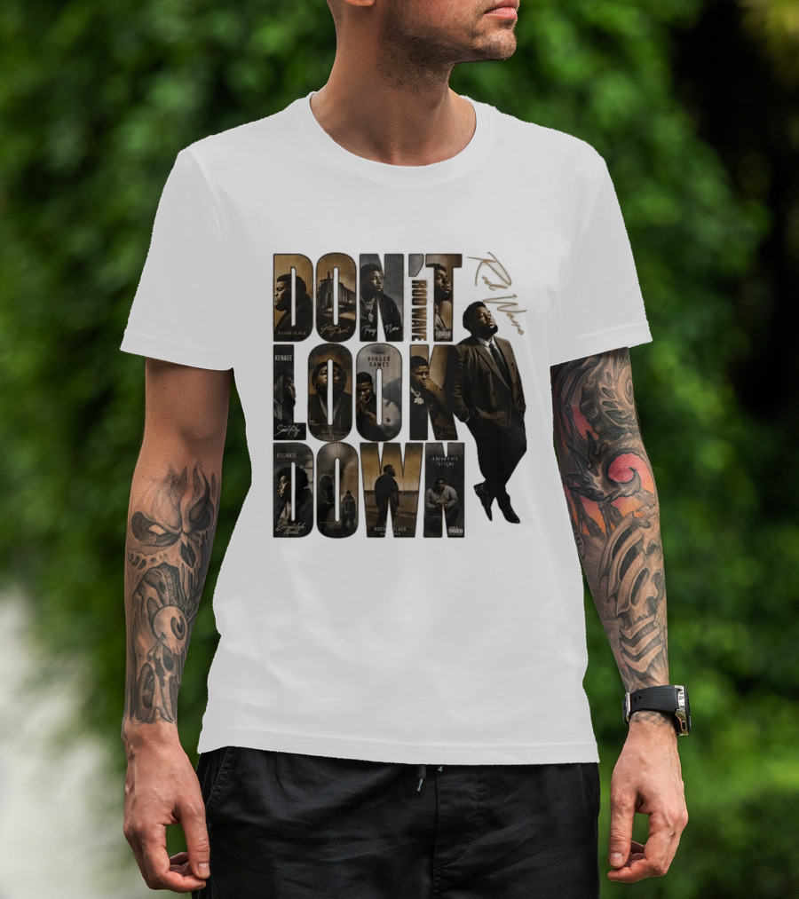 Rod Wave Don't Look Down Album Featuring Kodak Black And KSGNate T-Shirt