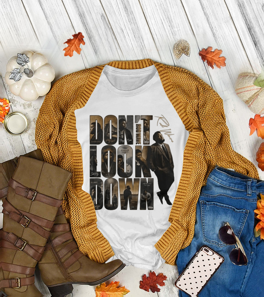 Rod Wave Don't Look Down Album Featuring Kodak Black And KSGNate T-Shirt