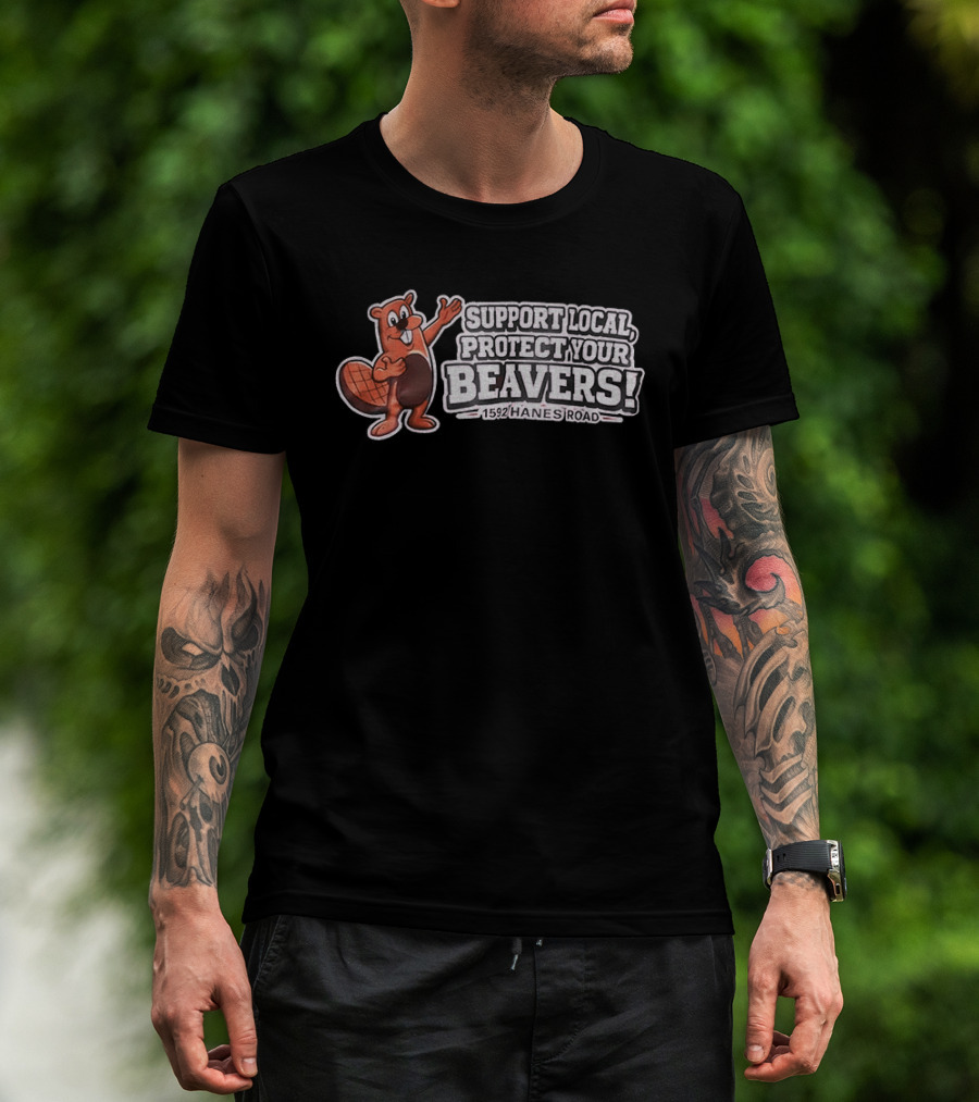 Buc Ee's Beavers Mini Mart Support Local Protect Your Beavers T-Shirt