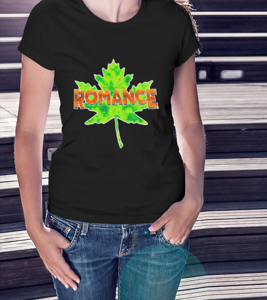 My Chemical Romance Maple Leaf Bright T-Shirt