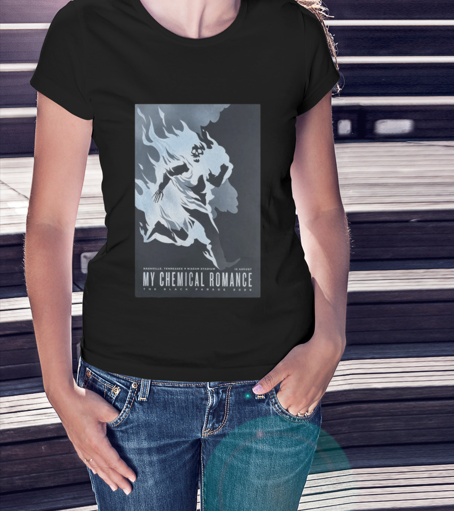 My Chemical Romance The Black Parade 2026 Nashville Nissan Stadium 13 August T-Shirt