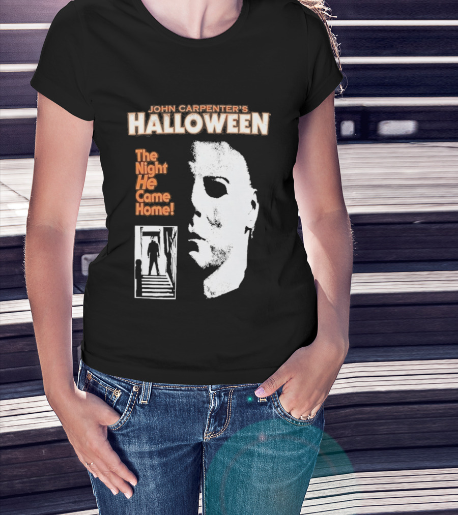 John Carpenter's Halloween The Night He Came Home T-Shirt