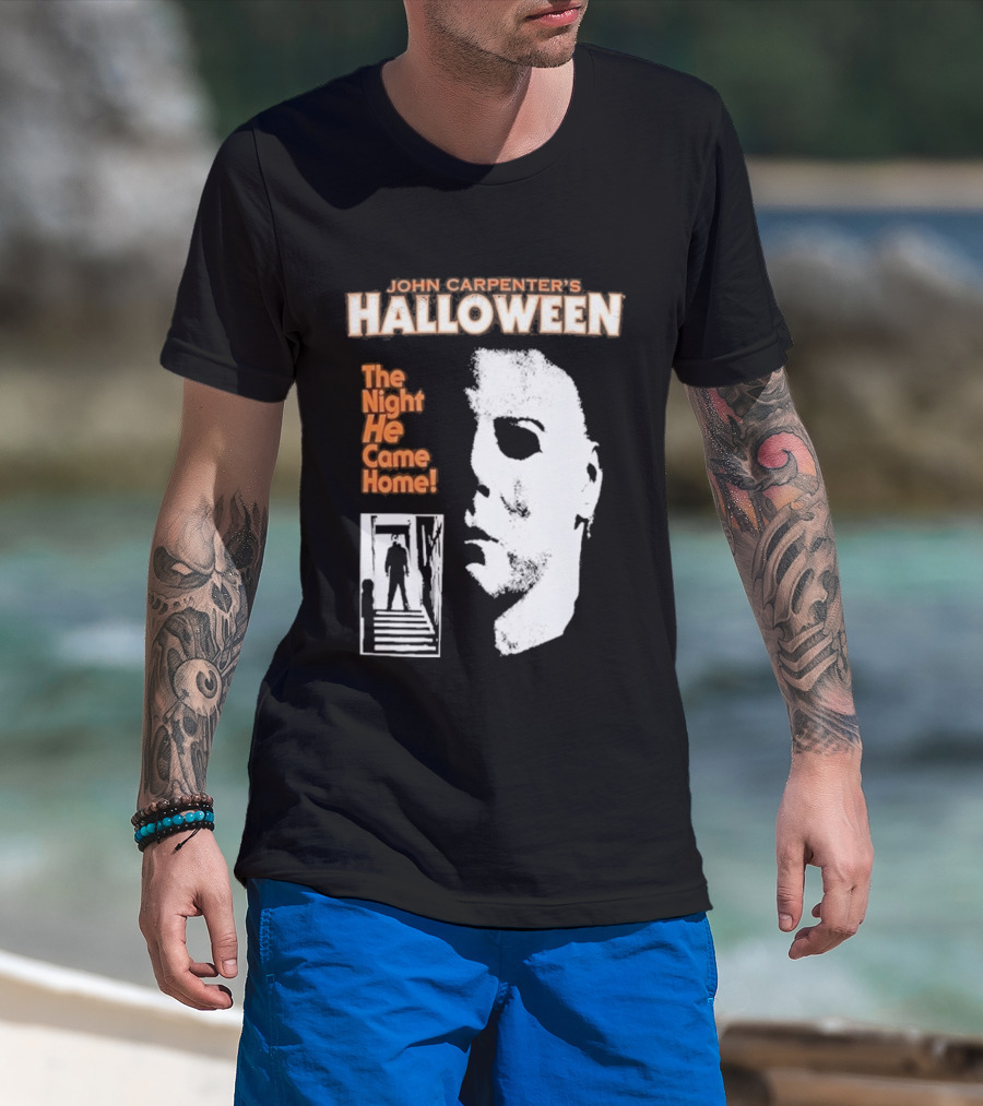 John Carpenter's Halloween The Night He Came Home T-Shirt
