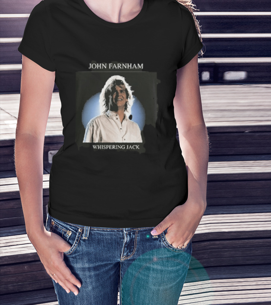 John Farnham Whispering Jack Photo Vintage Album Cover T-Shirt