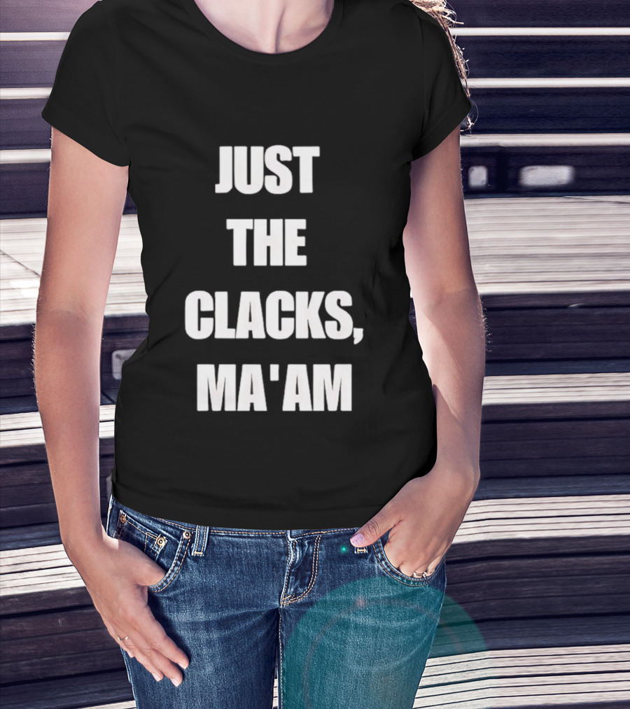 Just The Clacks Ma'am Terry Pratchett Discworld T-Shirt