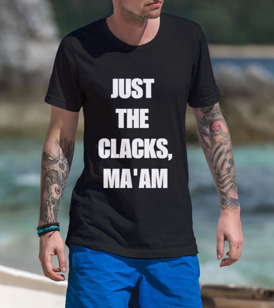 Just The Clacks Ma'am Terry Pratchett Discworld T-Shirt