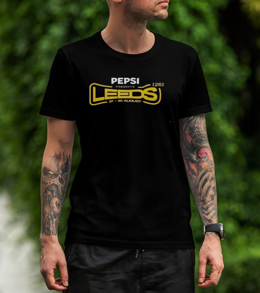 Pepsi Max Leeds Festival 2026 Reading August 27 30 Line Up T-Shirt