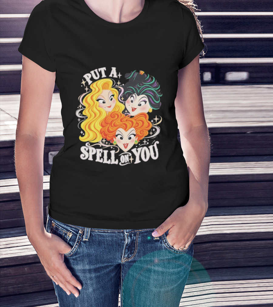 Hocus Pocus I Put A Spell On You Halloween Trio T-Shirt