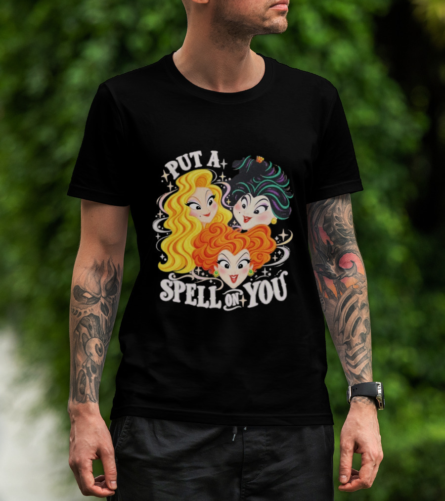 Hocus Pocus I Put A Spell On You Halloween Trio T-Shirt