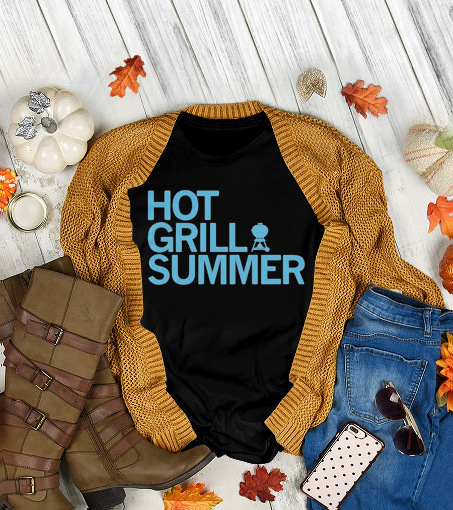 Hot Grill Summer Barbecue Vibes T-Shirt