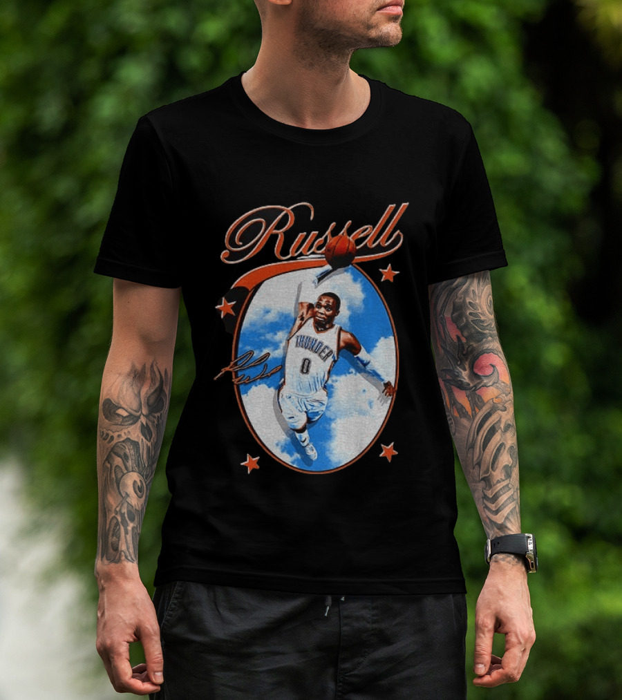 Russell Westbrook Thunder Basketball Legend T-Shirt