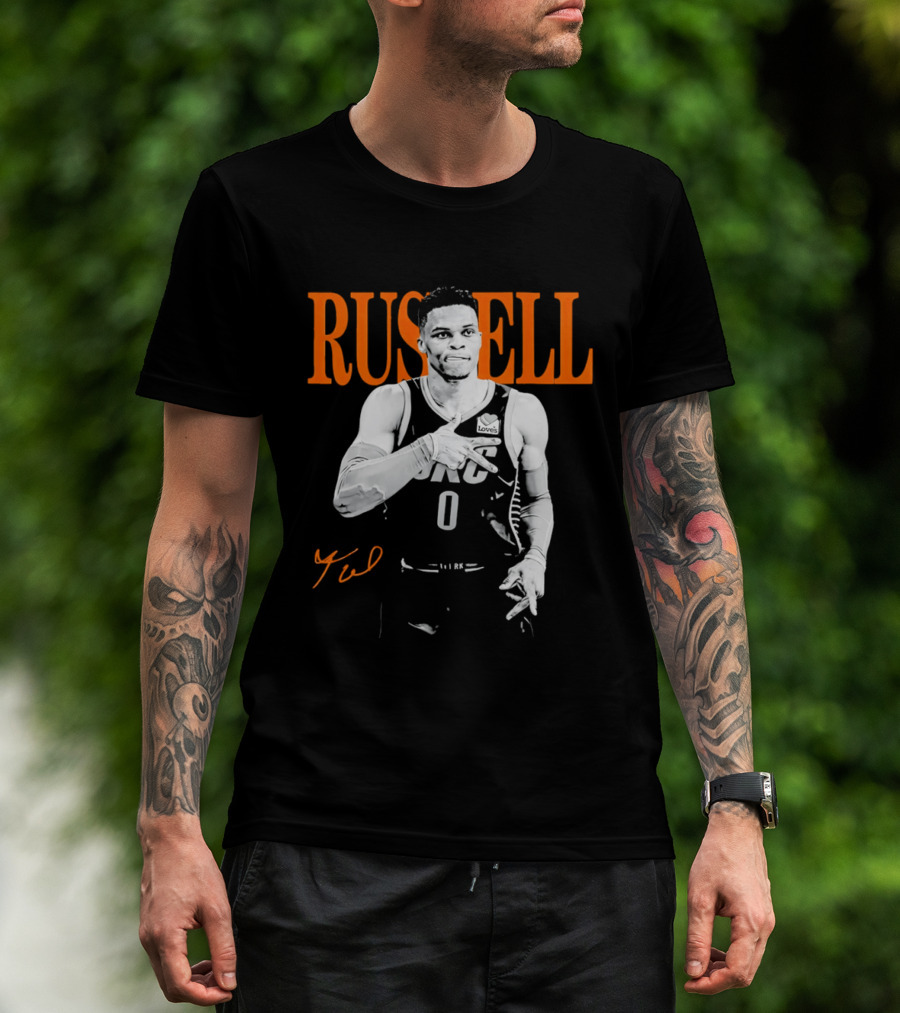 Russell Westbrook OKC Thunder Signature T-Shirt