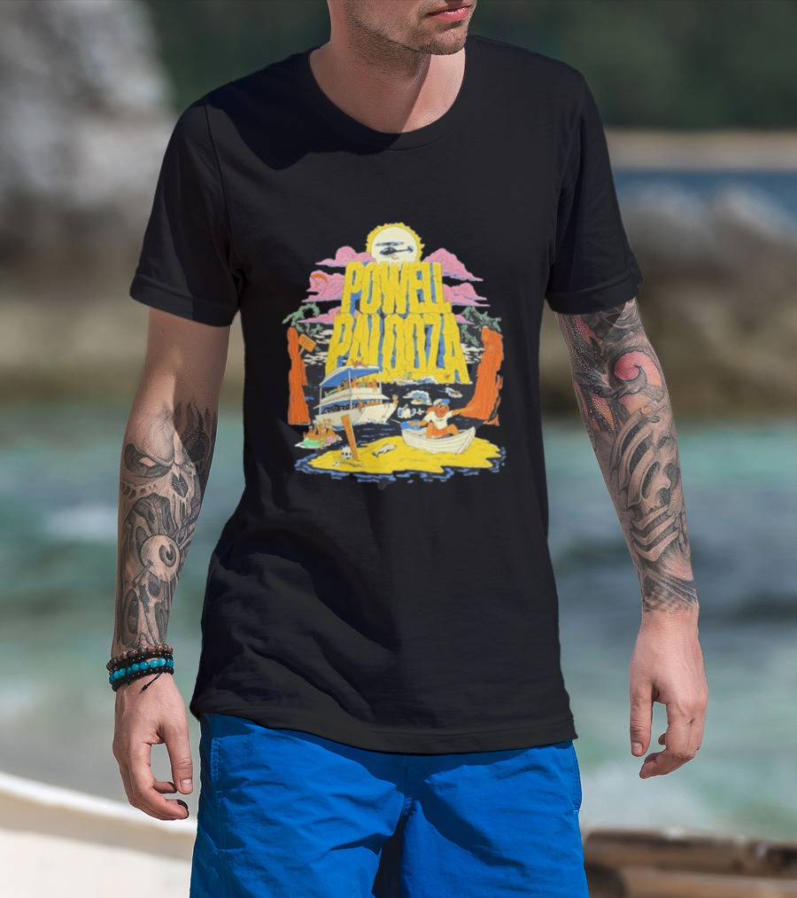 Tallywood Powell Palooza Boat Lake Adventure T-Shirt