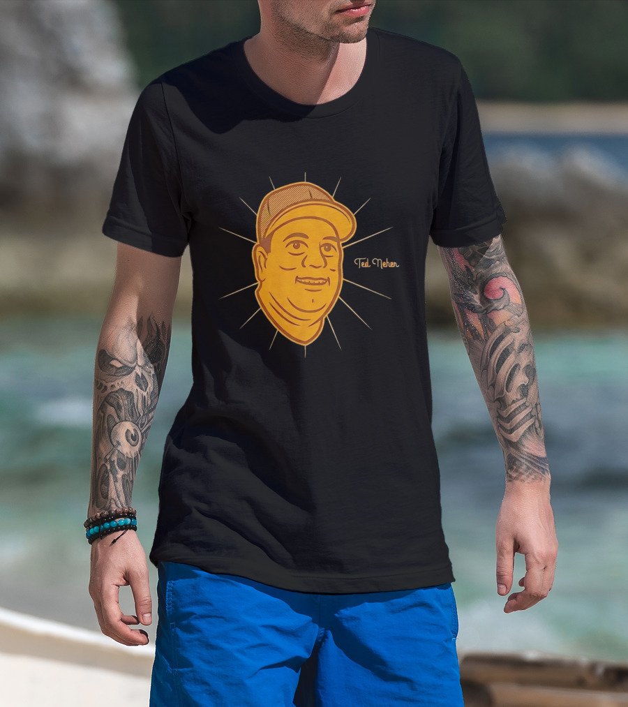 Ted Neher San Diego Padres Big Head MLB T-Shirt
