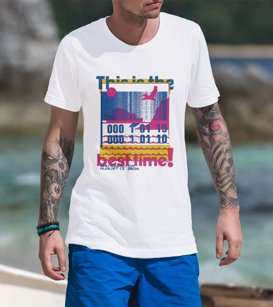 This Is The Best Time Goose Aug 13 2026 San Diego California T-Shirt