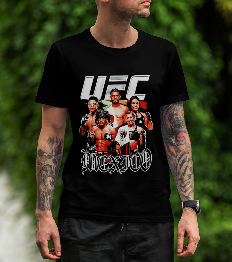 UFC Mexico Noche Fighters Collection Quasar T-Shirt