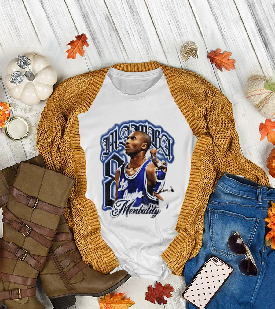 Kobe Bryant Mamba Mentality Los Angeles 8 Basketball T-Shirt