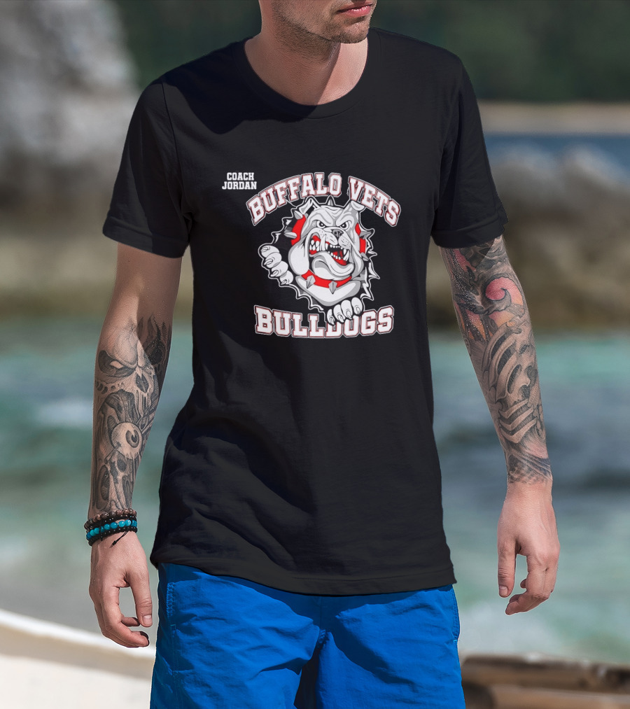 Buffalo Vets Bulldogs Coach Jordan T-Shirt