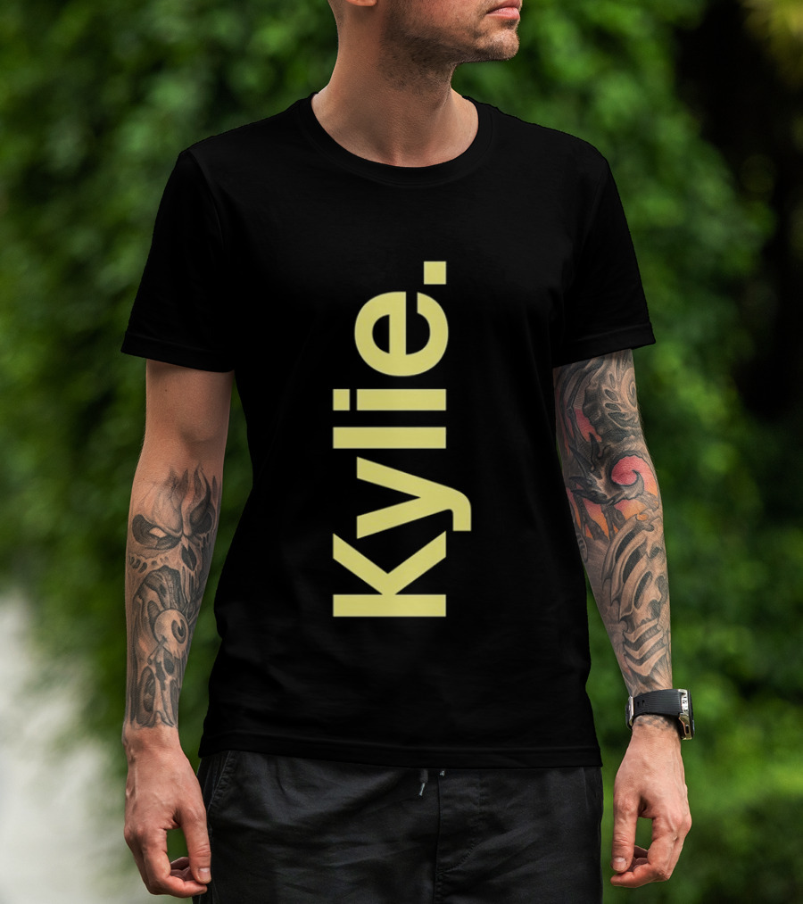 Kylie Minogue Vertical Yellow Kylie T-Shirt