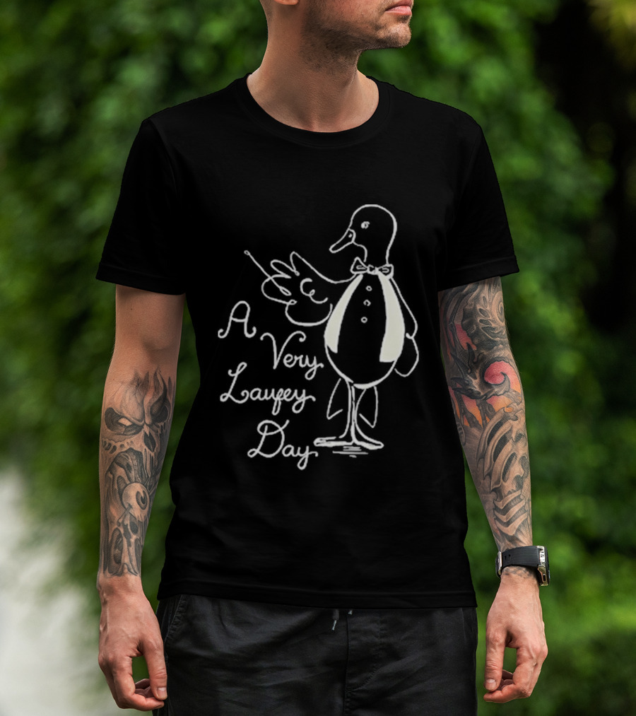 A Very Laufey Day Duck Drawing AVLD26 T-Shirt