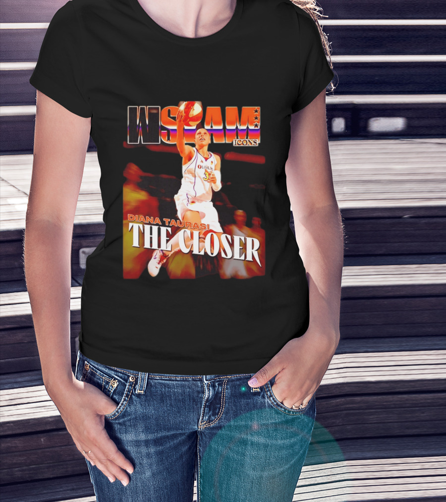 Diana Taurasi The Closer WNBA SLAM Icons Phoenix Mercury T-Shirt