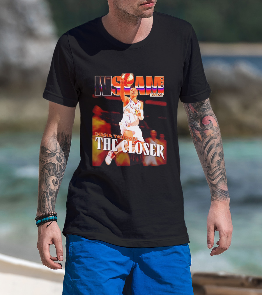 Diana Taurasi The Closer WNBA SLAM Icons Phoenix Mercury T-Shirt