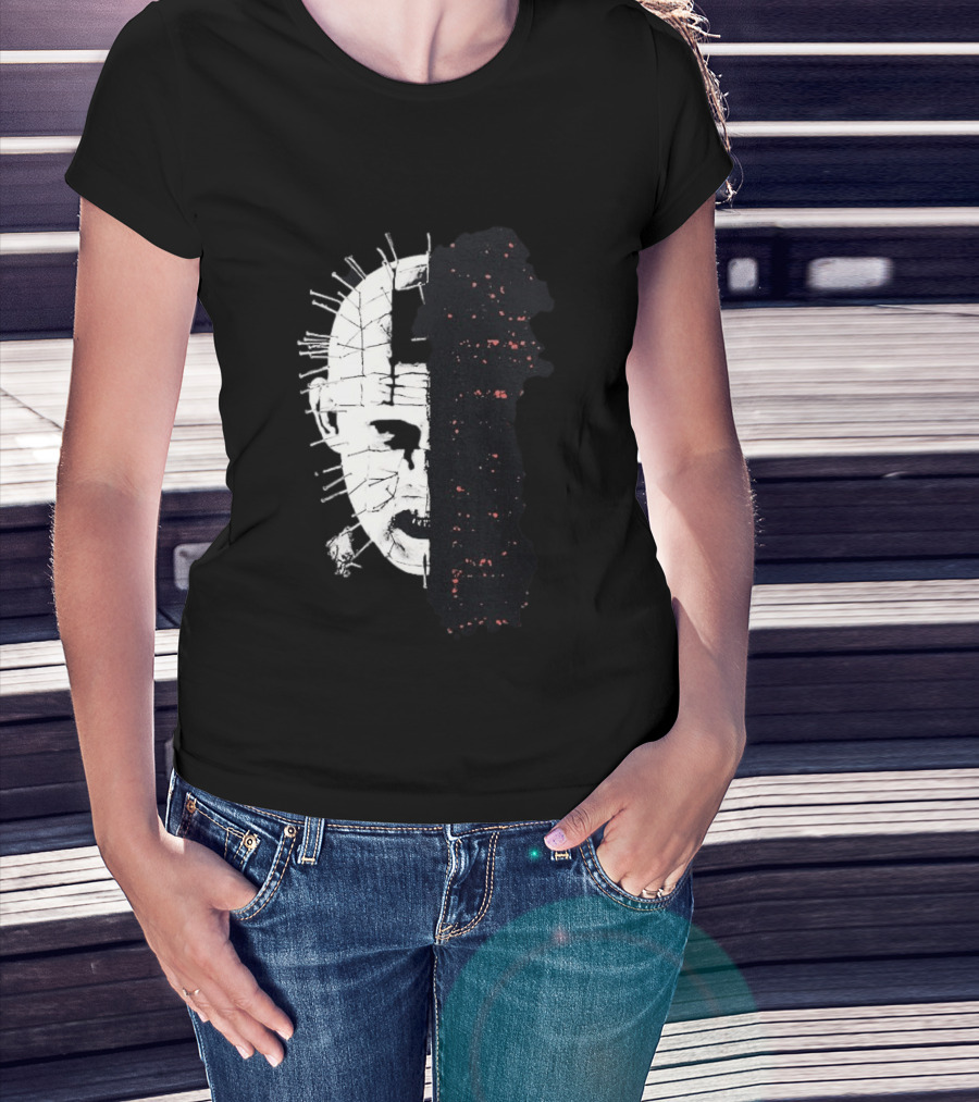 Halloween Horror Nights 2026 Hellraiser Pinhead Split T-Shirt