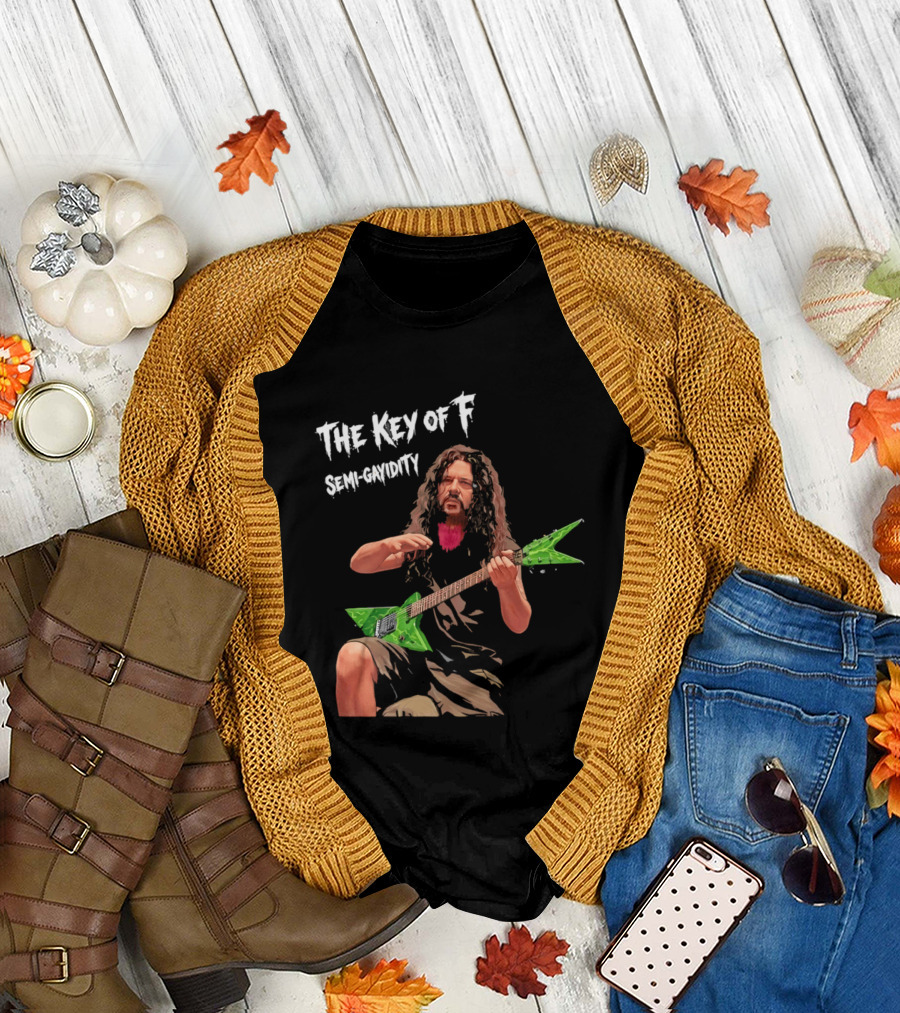 The Key Of F Semi Gayidity Dimebag Darrell Guitarist T-Shirt