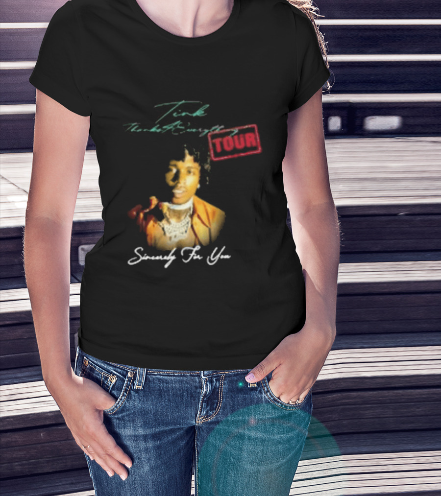 Que Jacquees Thanks 4 Everything Tour Signed You 5000 T-Shirt