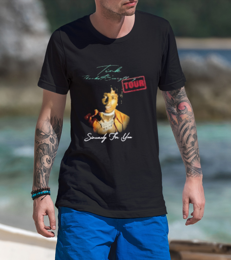 Que Jacquees Thanks 4 Everything Tour Signed You 5000 T-Shirt