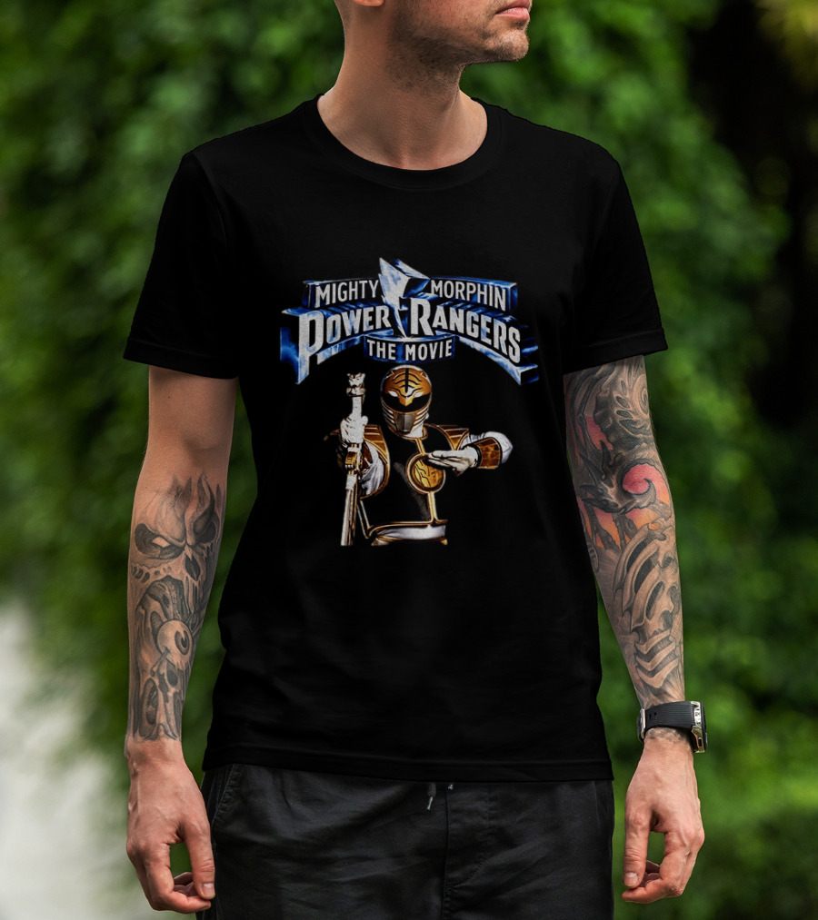 Mighty Morphin Power Rangers The Movie White Ranger T-Shirt