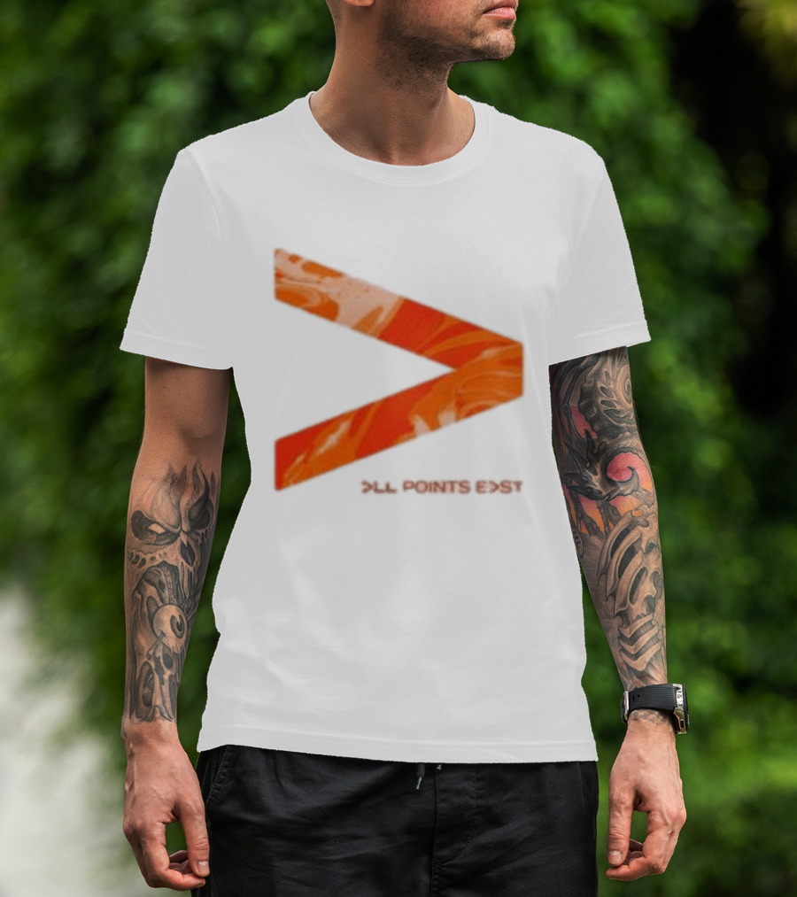All Points East Festival 2026 Tyler The Creator Event Orange Arrow T-Shirt