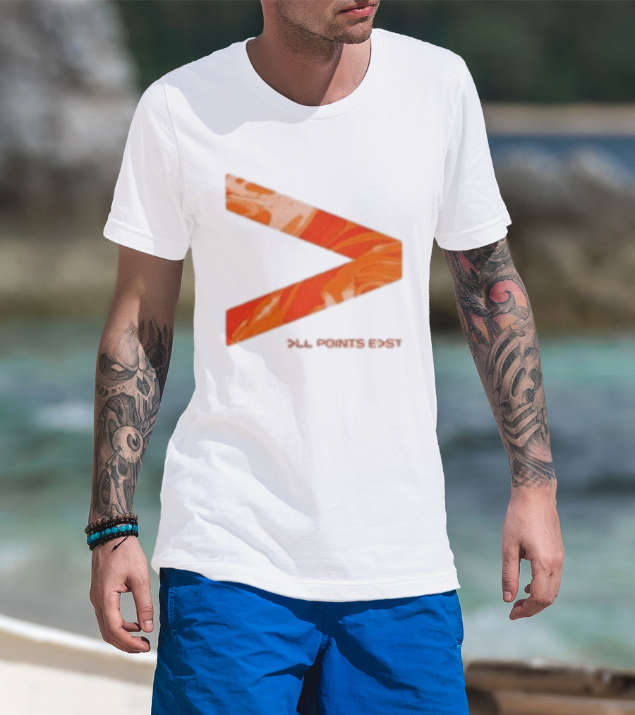 All Points East Festival 2026 Tyler The Creator Event Orange Arrow T-Shirt