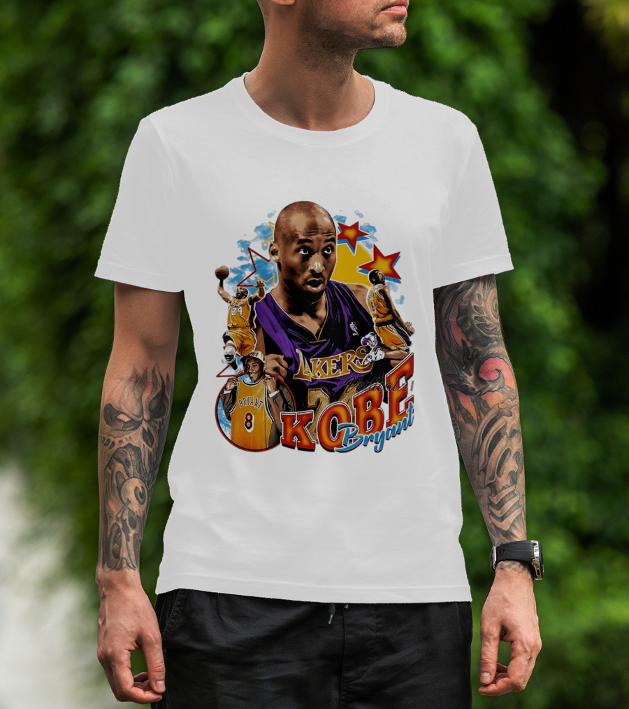 Kobe Bryant Lakers NBA Legendary Player Number 8 And 24 T-Shirt