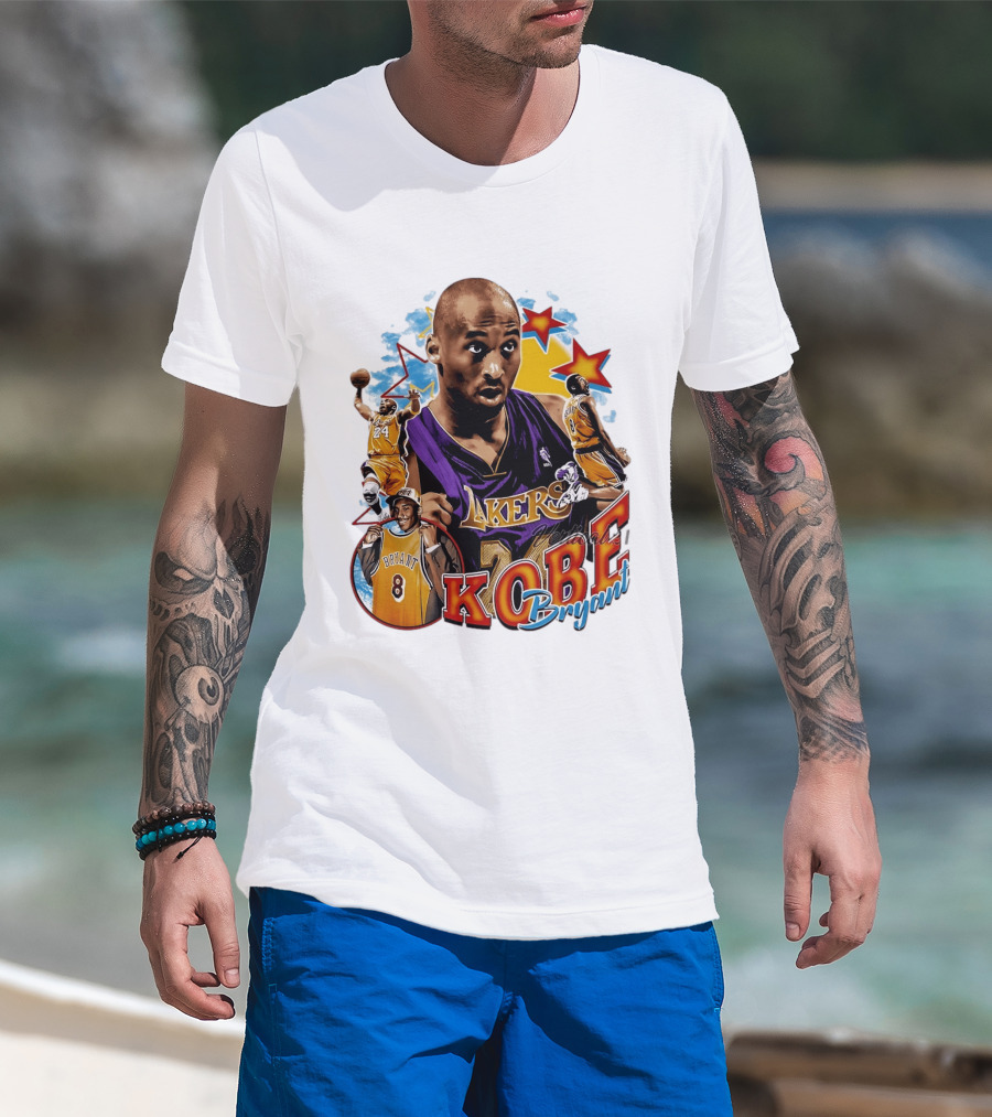 Kobe Bryant Lakers NBA Legendary Player Number 8 And 24 T-Shirt