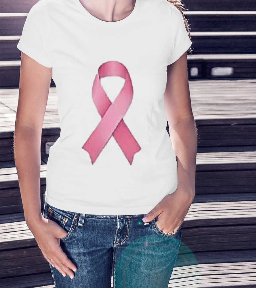 Breast Cancer Awareness Pink Ribbon Warrior MIC T-Shirt
