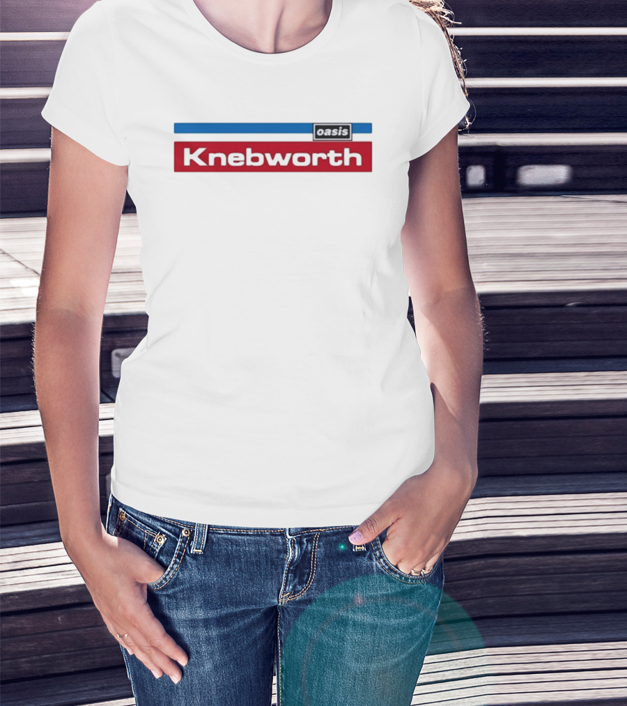 Oasis Knebworth Classic Concert Souvenir T-Shirt