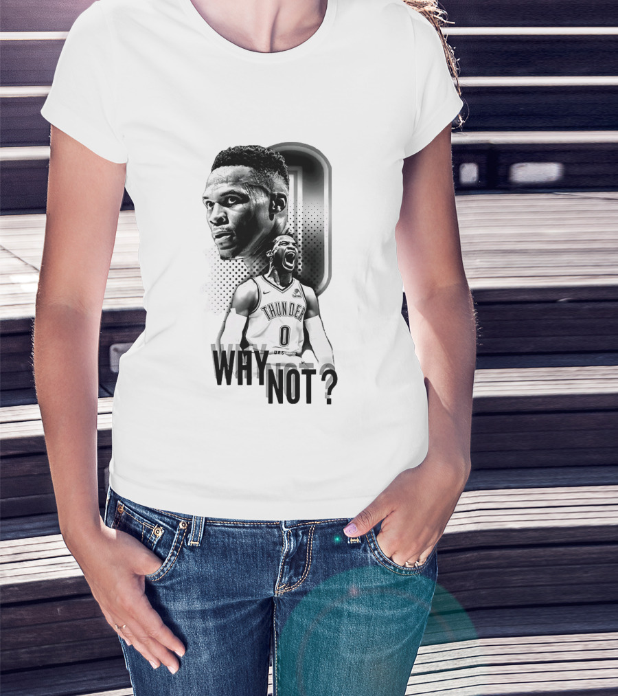 Russell Westbrook Oklahoma City Thunder Why Not 0 T-Shirt