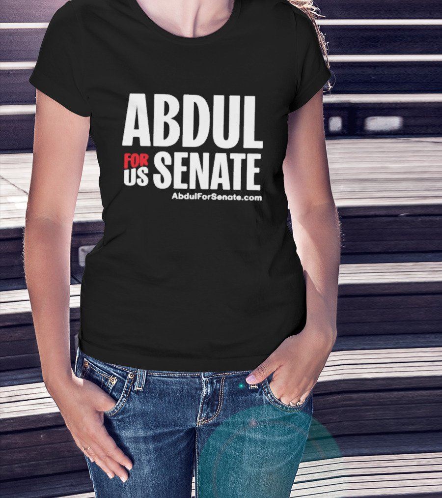 Abdul For US Senate AbdulForSenate.com T-Shirt