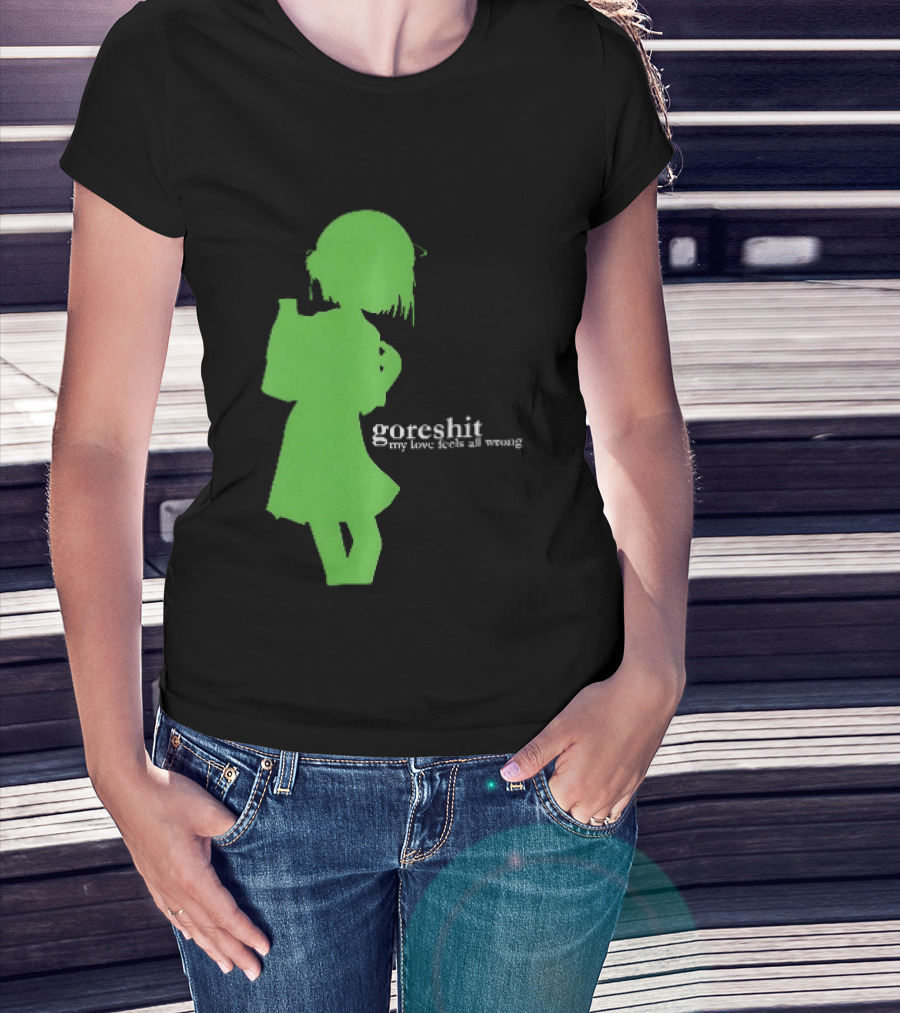 Goreshit My Love Feels All Wrong Anime T-Shirt