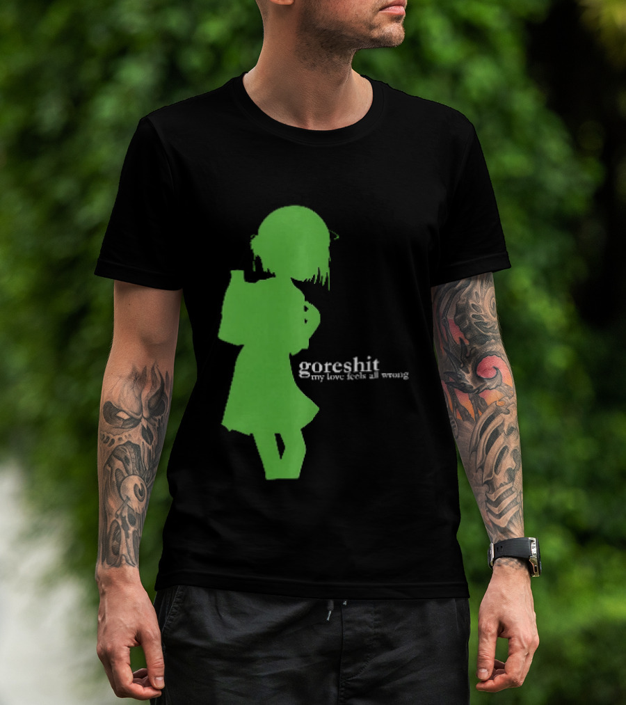 Goreshit My Love Feels All Wrong Anime T-Shirt