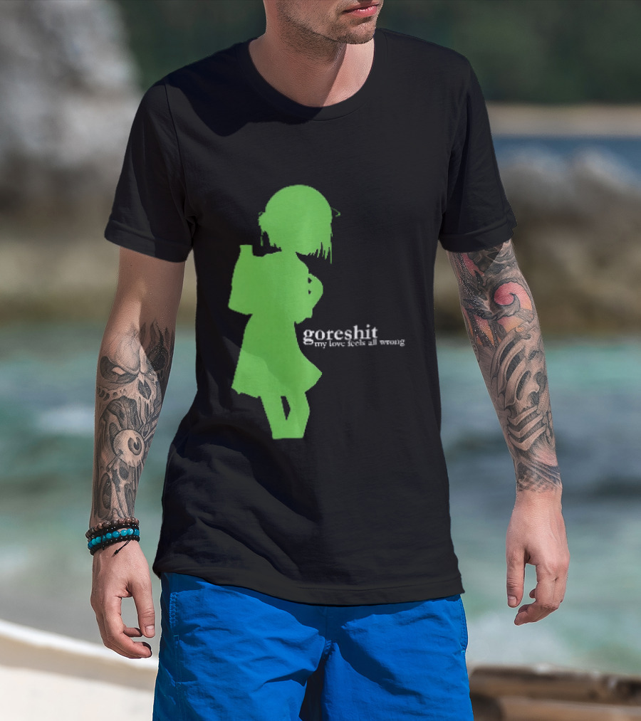 Goreshit My Love Feels All Wrong Anime T-Shirt