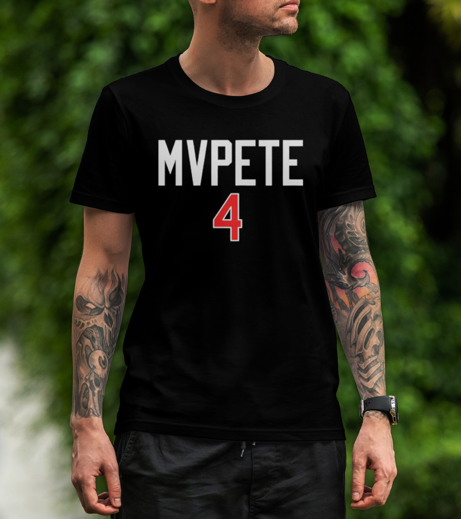 Mvpete 4 Original Block T-Shirt