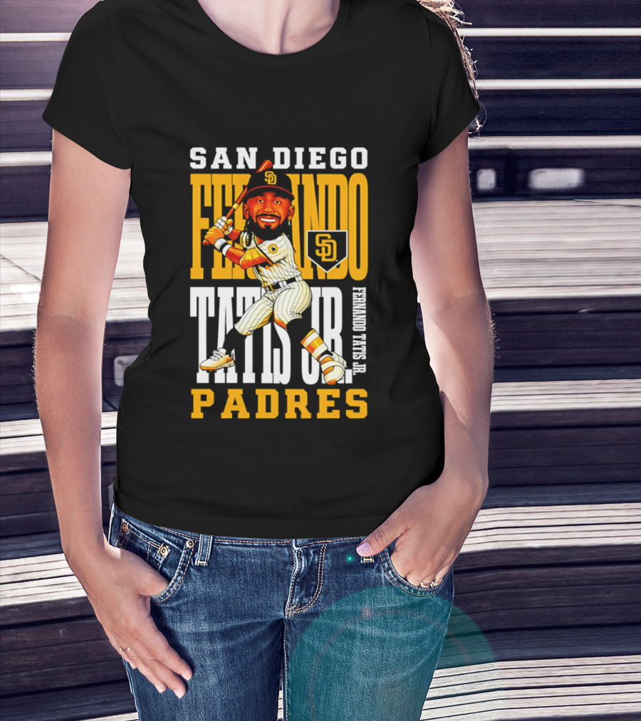 San Diego Padres Fernando Tatis Jr Iconic Baseball Star T-Shirt