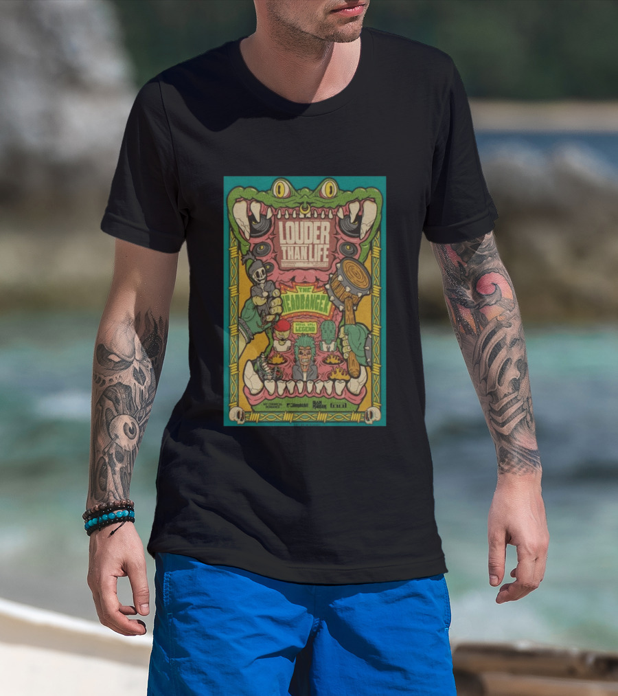 Louder Than Life Event Louisville KY September 17 20 2026 The Headbanger My Chemical Romance Tool Run The Jewels T-Shirt