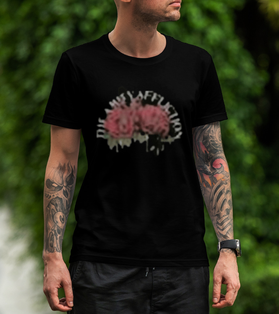 The Amity Affliction Us The Spring Horizons Tour Floral T-Shirt