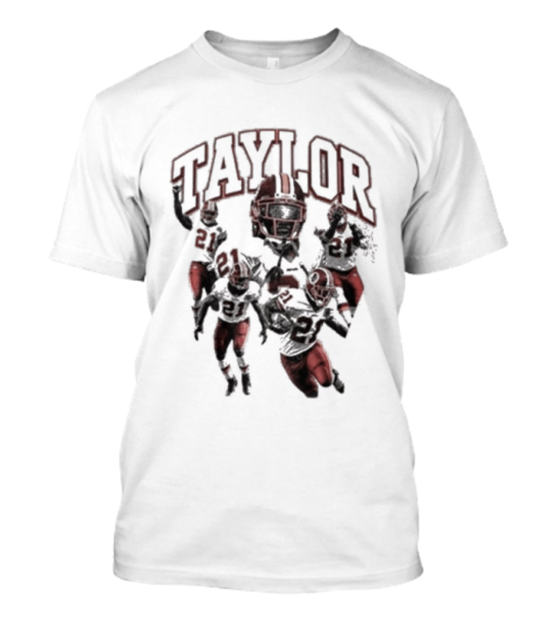 Taylor Washington Redskins 21 Northwest Stadium Football T-Shirt