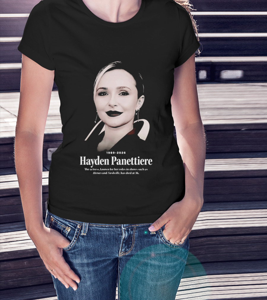 1989 2026 Hayden Panettiere Nashville Actress T-Shirt